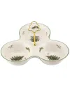 Spode 3-section Handled Server In Neutral