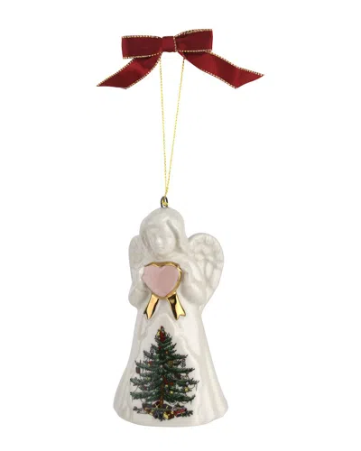Spode Angel Ornament In Multi