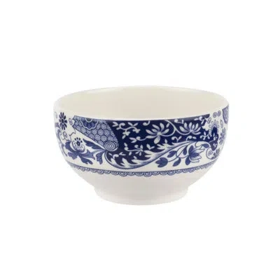 Spode Bi Brocato Bowl 4.3" In Blue;white