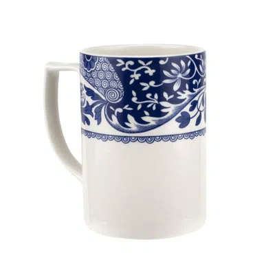 Spode Bi Brocato Mug 12 oz In Blue