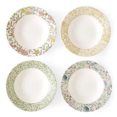 Spode Bistro Pasta Bowls, Set Of 4 (assorted) In Multi