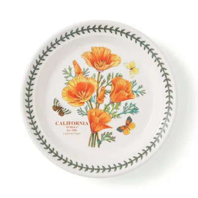 Spode Blossoming States Earthenware 8" Salad Plate In White