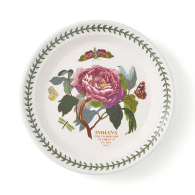 Spode Blossoming States Earthenware 8" Salad Plate In White