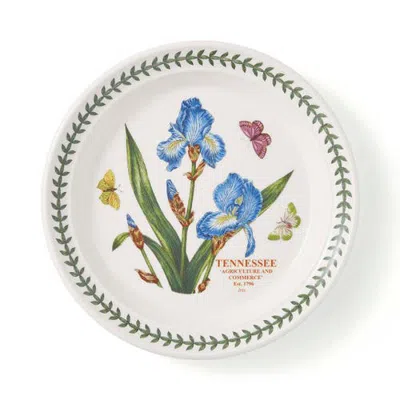 Spode Blossoming States Earthenware 8" Salad Plate In White