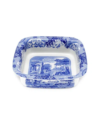 Spode Blue Italian 10in Square Dish