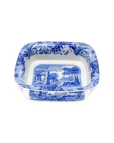 SPODE SPODE BLUE ITALIAN 10IN SQUARE DISH