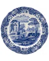 Spode Blue Itailan 12in Charger Plate In Blue