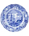 Spode Dnu  Blue Italian 4pc Luncheon Plate Set