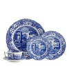 Spode Blue Italian 5-piece Dinnerware Set In Blue