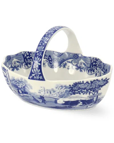 Spode Blue Italian Basket