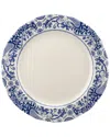 Spode Blue Italian Brocato Charger Serving Platter In Blue