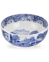 Spode Blue Italian Deep Round Bowl In Blue