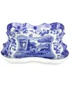 Spode Blue Italian Devonia Tray In Blue