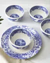 Spode Blue Italian Dip Bowls, Set Of 4 In Blue