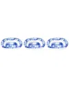 Spode Blue Italian Dip Dishes, Set Of 3