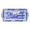 Spode Blue Italian Sandwich Tray In Blue