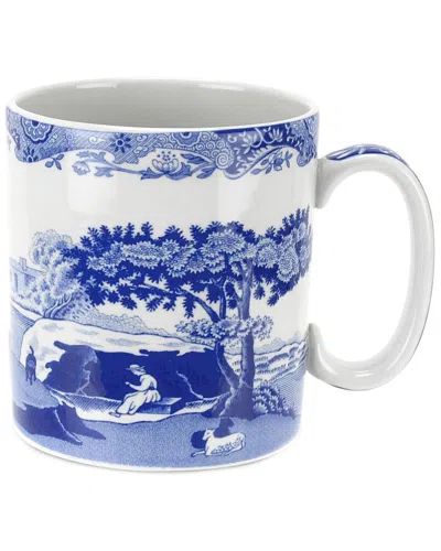Spode Blue Italian Set Of 4 8oz Mugs