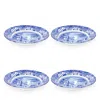 Spode Blue Italian Soup Plates, Set Of 4