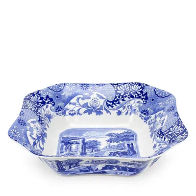 SPODE BLUE ITALIAN SQUARE SERVING BOWL