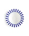 Spode Blue Italian Steccato Cereal Bowls, Set Of 4 In Blue