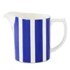 Spode Blue Italian Steccato Milk Jug In Blue
