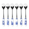 Spode Blue Italian Teaspoons 6"