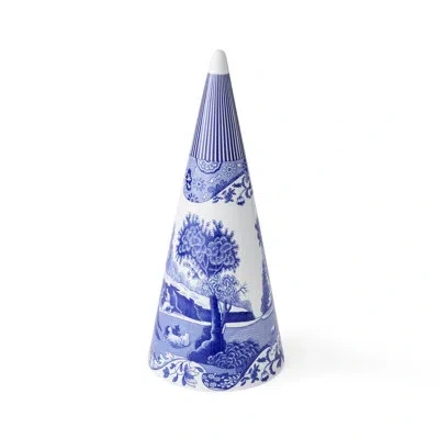 Spode Blue Italian Topiary 13"