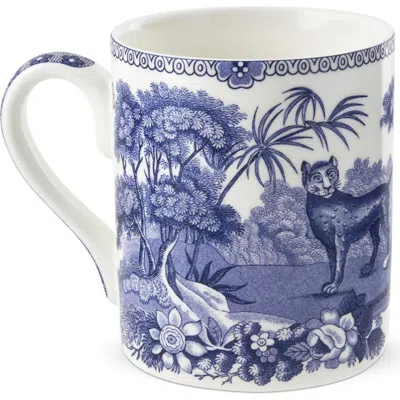Spode Blue Room Collection 16 Ounce Porcelain Mug In Aesop's Fables