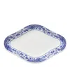 Spode Brocato Diamond Dish In Blue