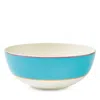 Spode Calypso 10 Serving Bowl In Turquoise