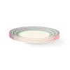 Spode Calypso Stripe Salad Plate In Multi