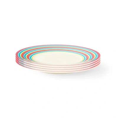 Spode Calypso Stripe Salad Plate In Multi