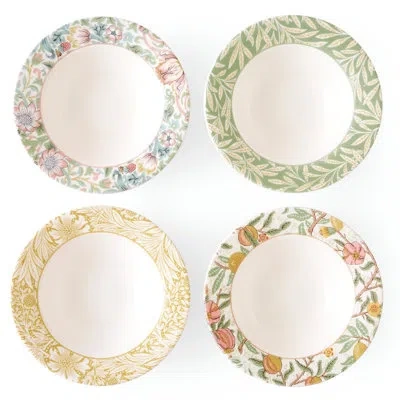 Spode Cereal Bowls, Set Of 4 (assorted) In Multi