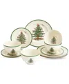 Spode Christmas Tree 12 Pc. Dinnerware Set, Service For 4, Exclusively At Macy's In Multi