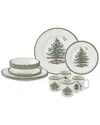Spode Christmas Tree 16pc Dinnerware Set