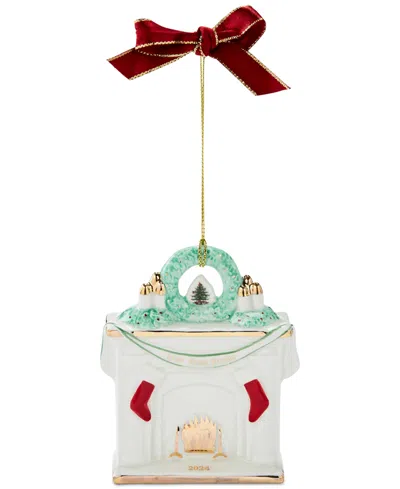 Spode Christmas Tree 2024 First Home Fireplace Ornament In Green