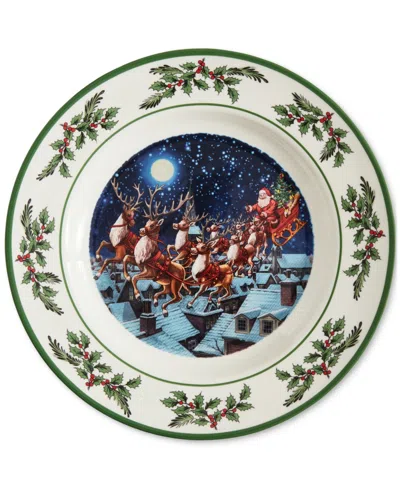 Spode Christmas Tree 2025 Annual Collector's Dinner Plate In Multi