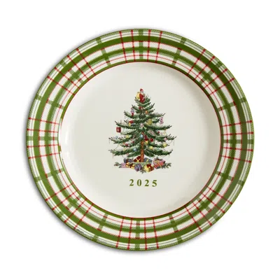 Spode Christmas Tree 2025 Annual Collector Plate In Green