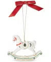 Spode Christmas Tree 2025 Baby's First Christmas Horse Ornament In Multi