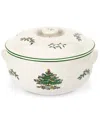 Spode Christmas Tree 2.5qt Round Covered Casserole In Multi