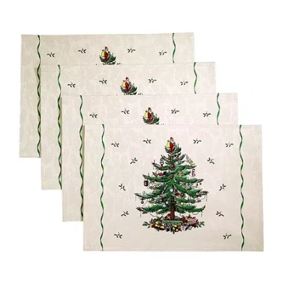 Spode Christmas Tree 4-pc. Placemat In Sand