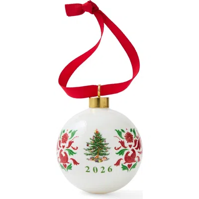 Spode Christmas Tree Annual Bauble 2026 In Multi