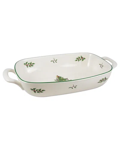 SPODE SPODE CHRISTMAS TREE BREAD BASKET