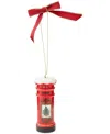 Spode Christmas Tree Brit Post Box Ornament In Multi