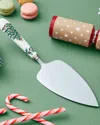 Spode Christmas Tree Cake Slice In Green
