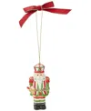 Spode Christmas Tree Candy Cane Nutcracker Ornament In Green
