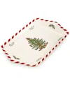 Spode Christmas Tree Dessert Tray In No Color