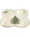 Spode Christmas Tree Devonia Tray In White
