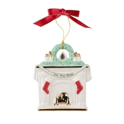 Spode Christmas Tree First Home Fireplace Orn 2023 In White