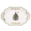 Spode Christmas Tree Gold Platter In Multi